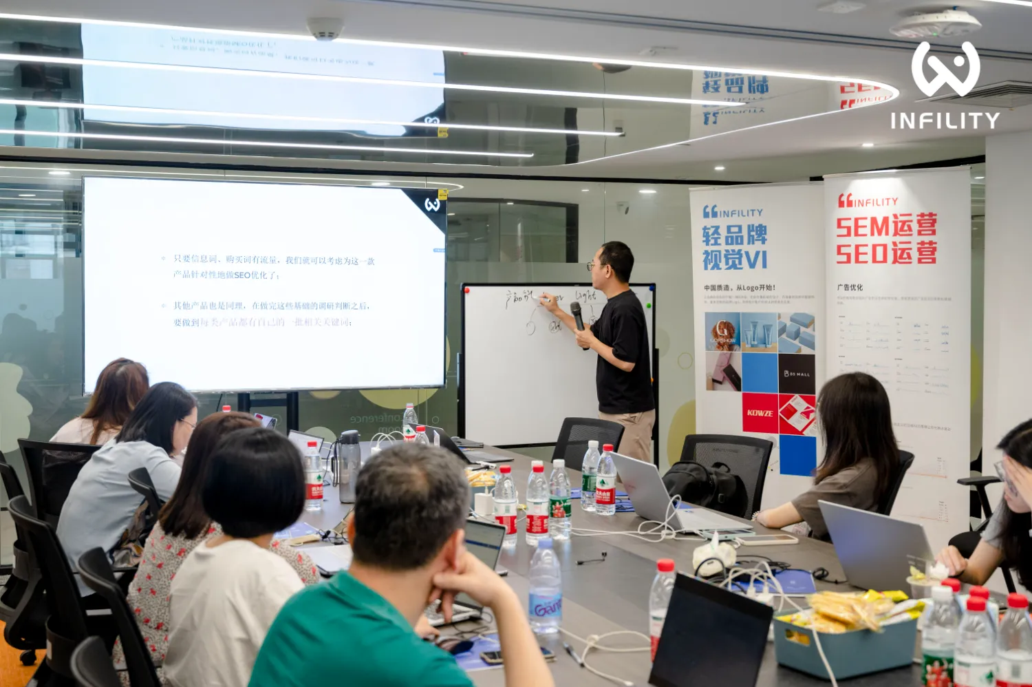 Infinity企业SEO与SEM运营实战培训现场